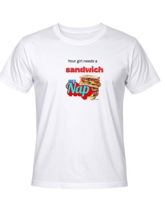 Your girl needs a sandwich and a nap