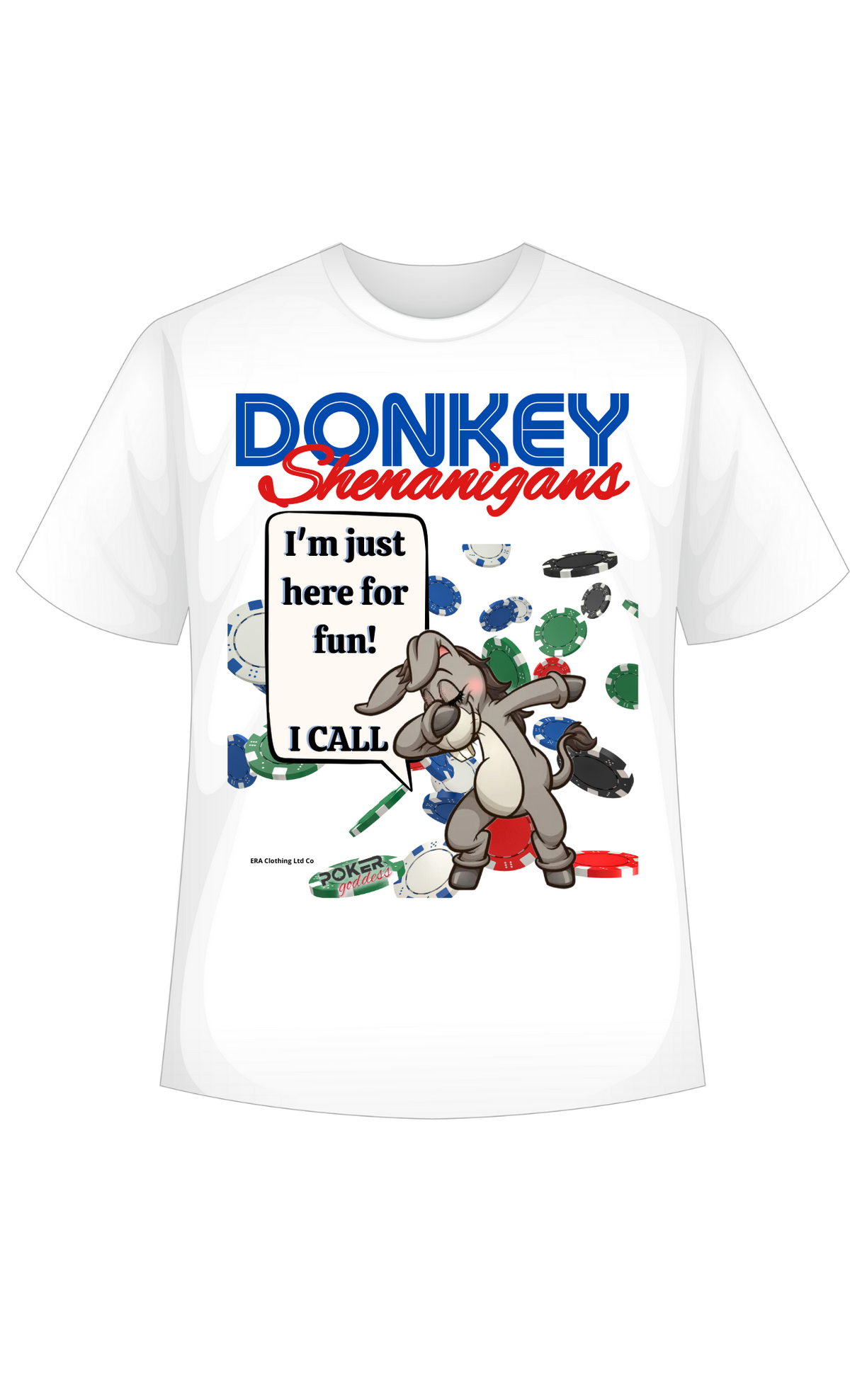 Poker Tees Donkey Shenanigans