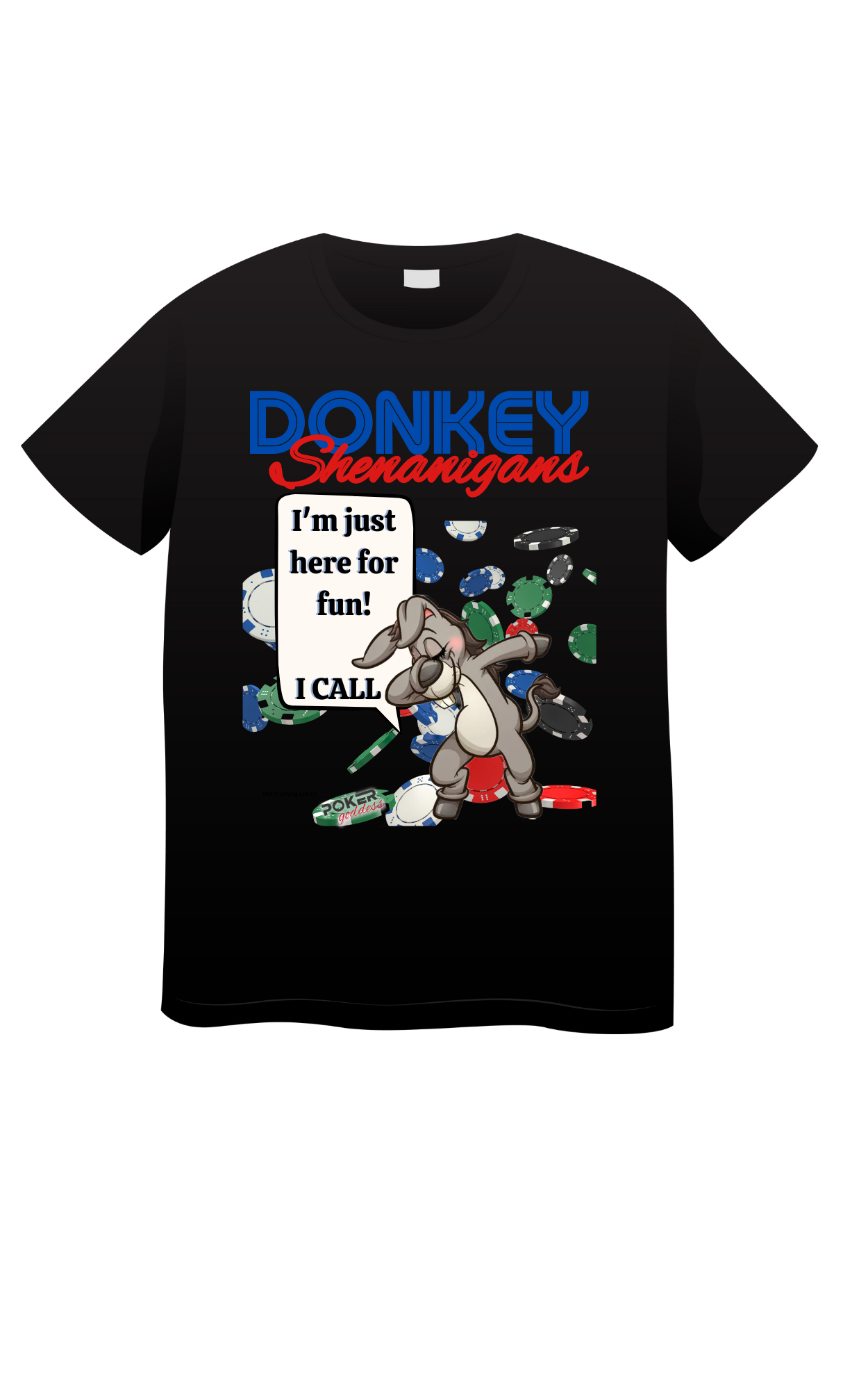 Poker Tees Donkey Shenanigans