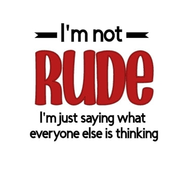 (!) I'm not RUDE (Expressions)